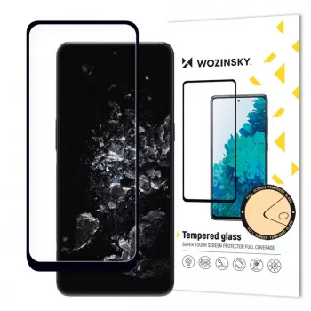 Wozinsky Full Glue tvrdené sklo ochranné sklo displeja pre OnePlus 10T / OnePlus Ace Pro, tvrdosť 9H, celoplošné pokrytie, čierny rám