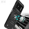 Wozinsky Ring Armor puzdro pre Google Pixel 7 Pro - pancierové puzdro s magnetickým prstencom - čierne