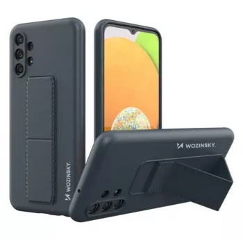 Wozinsky Samsung Galaxy A13 5G puzdro s podperou silikónové stojanové kryt Navy Blue