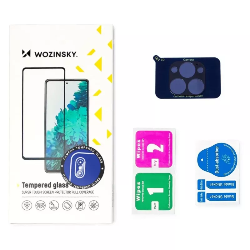 Wozinsky ochrana objektívu fotoaparátu z tvrdeného skla 9H pre iPhone 12