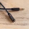 Wozinsky USB-C na USB-C kábel 3m čierny 60W PD rýchle nabíjanie a synchronizácia dát