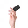 Wozinsky WF16-YLS mini power banka 5000mAh 15W s integrovaným USB-C káblom a nabíjačkou Apple Watch - čierna