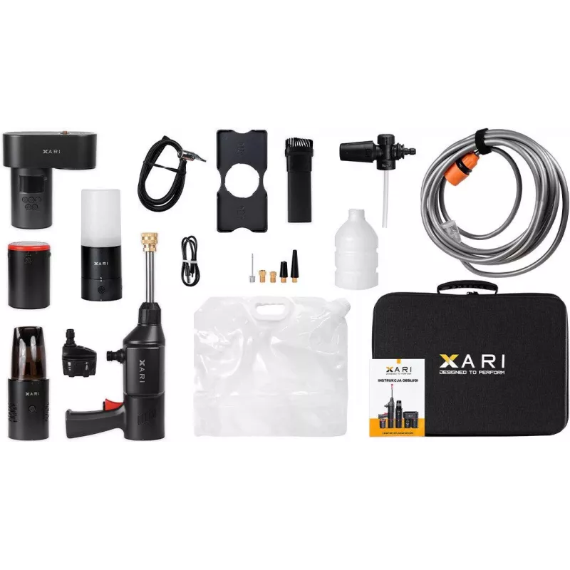 XARI Smart Kit XP2 Bezdrôtová súprava autozariadení s powerbankou, tlakovou práčkou, vysávačom, kompresorom a baterkou