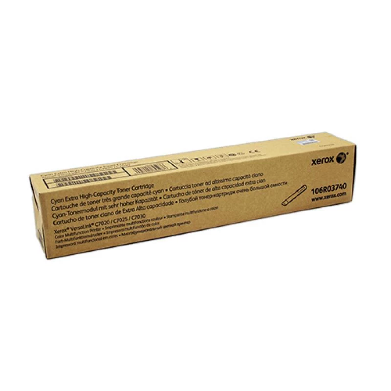 Xerox 106R03740 Azúrová tonerová kazeta pre VersaLink C7020/C7025/C7030, 16 500 strán