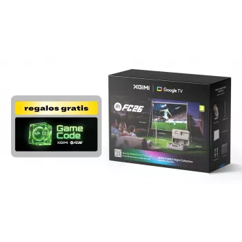 XGIMI MoGo 4 LED Match Night balenie s Google TV, plátno, taška, stojan, filter, FC26 kód (WK08K-5)