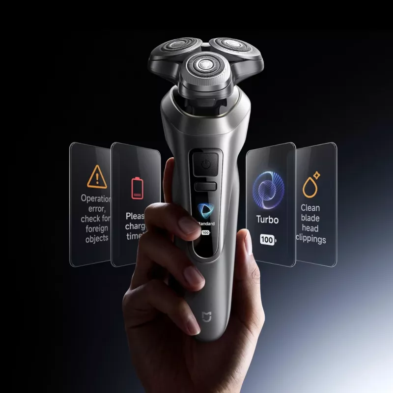 Xiaomi Mijia elektrický holiaci strojček Pro prenosný strieborný | pánsky elektrický holiaci strojček | EU, USB Type-C