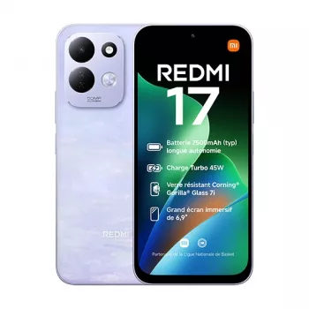Xiaomi Redmi 17 4GB/128GB Dual SIM 4G NFC smartfón, Lotus Purple MZB0PJOEU
