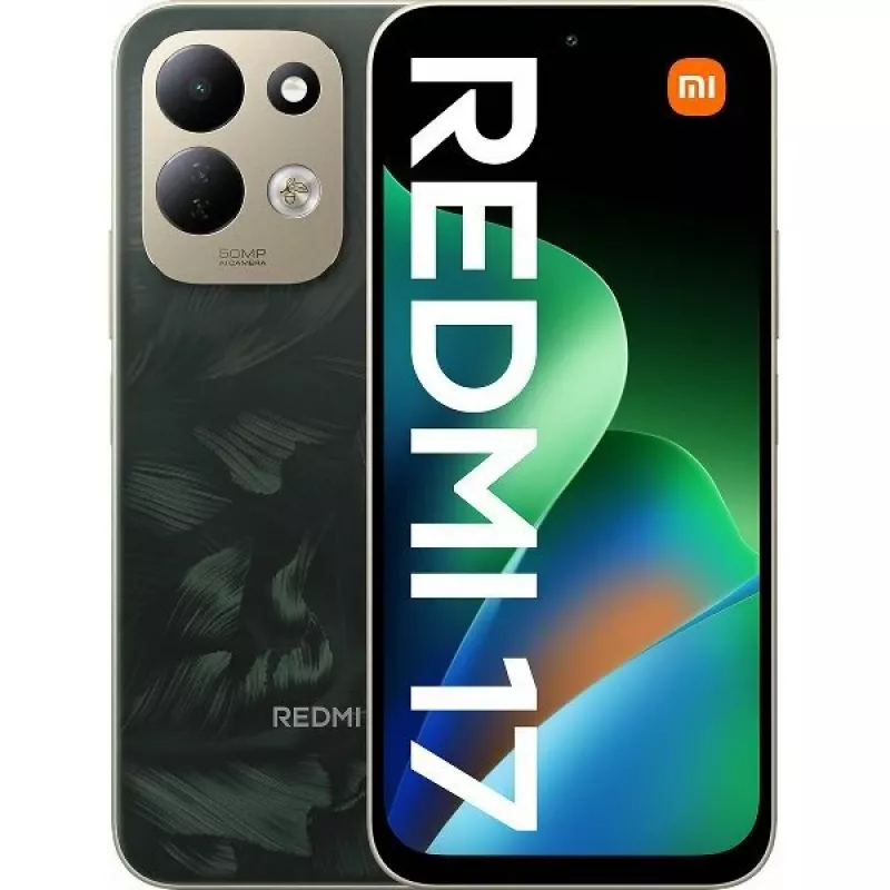 Xiaomi Redmi 17 smartphone 6,9-palcový LCD 4GB+128GB Dual-SIM 50MP 7500mAh Oak Green