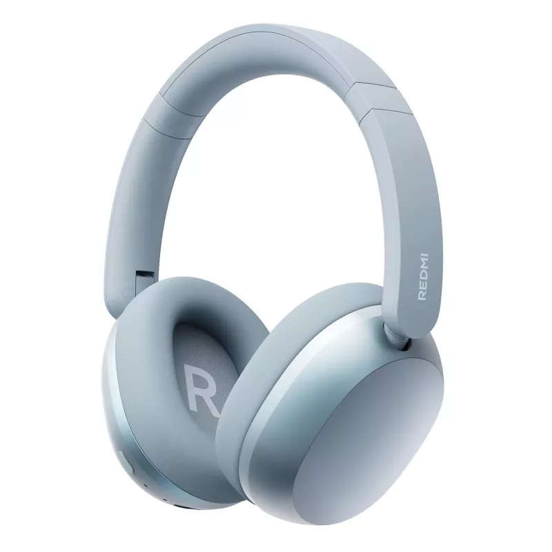 Xiaomi Redmi Headphones Neo BHR08W6GL bezdrôtové slúchadlá cez uši, Bluetooth 5.4, potlačenie hluku, mikrofón, 40 mm meniče, batéria 72 h, Mist Blue