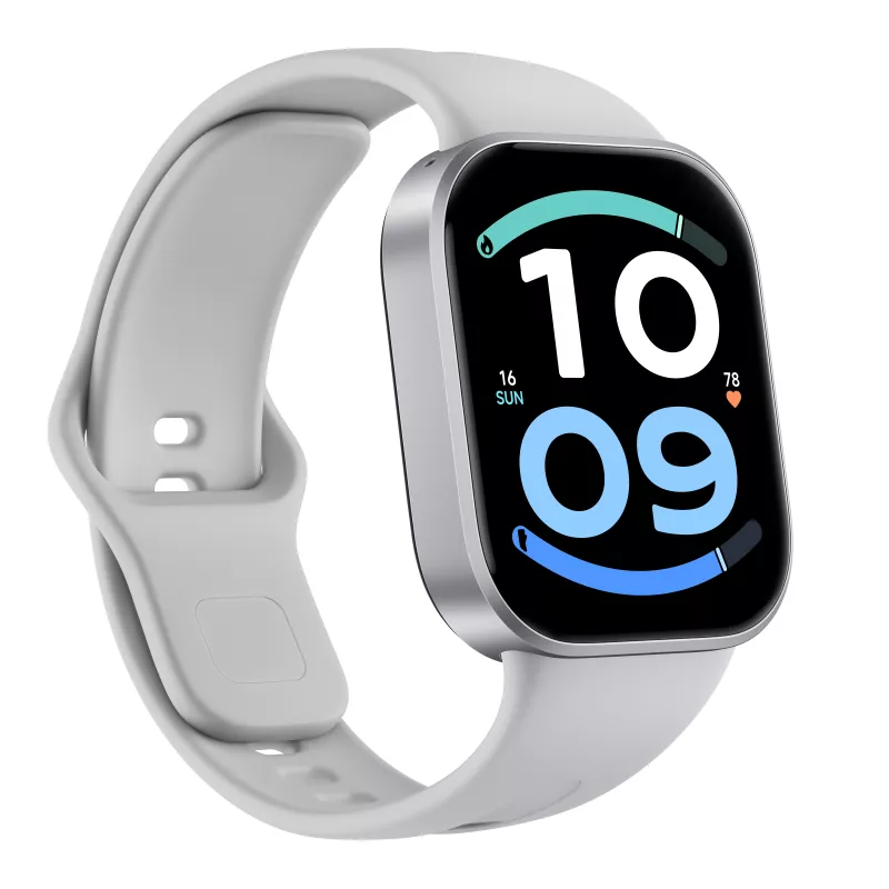 Xiaomi Redmi Watch 6 Active Matte Silver smartwatch s AMOLED displejom, GPS, Bluetooth telefonovaním, 14-dňová batéria