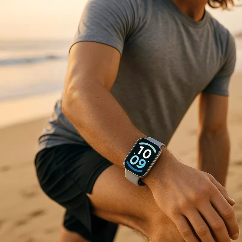 Xiaomi Redmi Watch 6 Active Matte Silver smartwatch s AMOLED displejom, GPS, Bluetooth telefonovaním, 14-dňová batéria