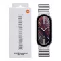 Xiaomi Smart Band 10 asymetrický kovový remienok – strieborná