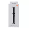 Xiaomi Smart Band 10 pletený hodvábny náramok - ebenovo čierny