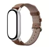 Xiaomi Smart Band 10 Pletený hodvábny náramok - perová hnedá