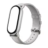 Xiaomi Smart Band 10 kožený remienok - sivý
