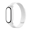 Xiaomi Smart Band 10 Magnetický kožený náramok Kona - ľadová biela