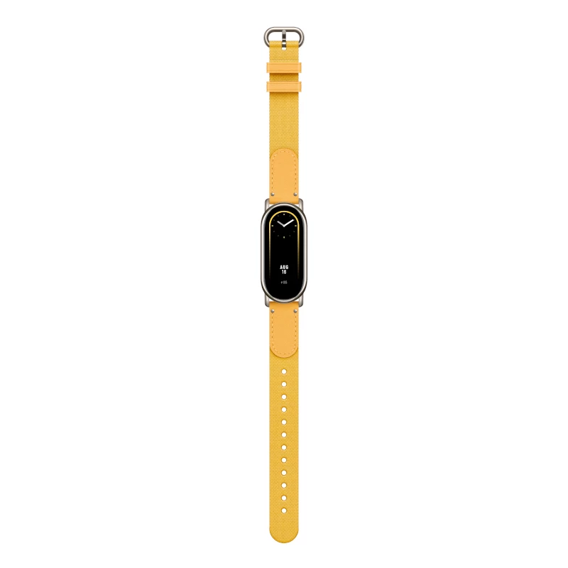 Xiaomi Smart Band 8 pletený náramok - žltý