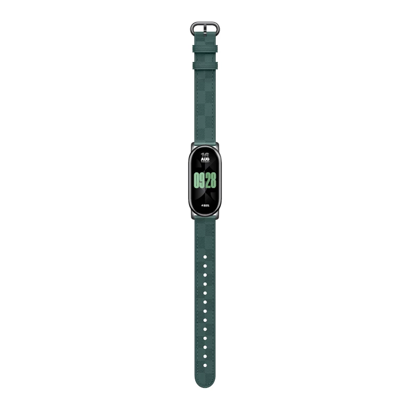 Xiaomi Smart Band 8 károvaný náramok - zelený