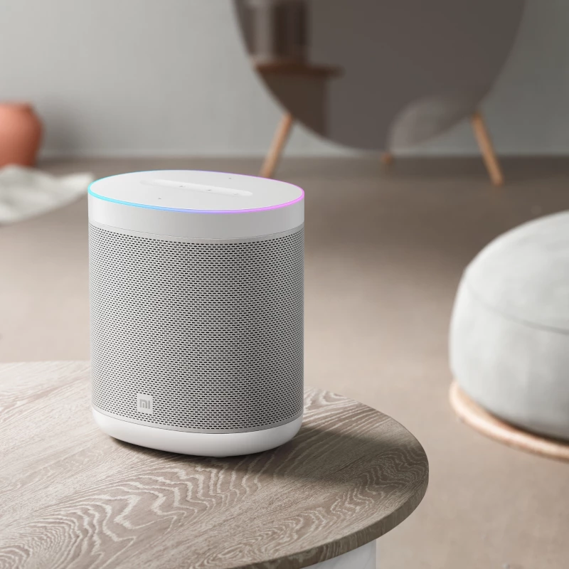 Xiaomi Smart Speaker s Google Assistant, Chromecast, IR diaľkovým ovládačom a LED hodinami - čierny