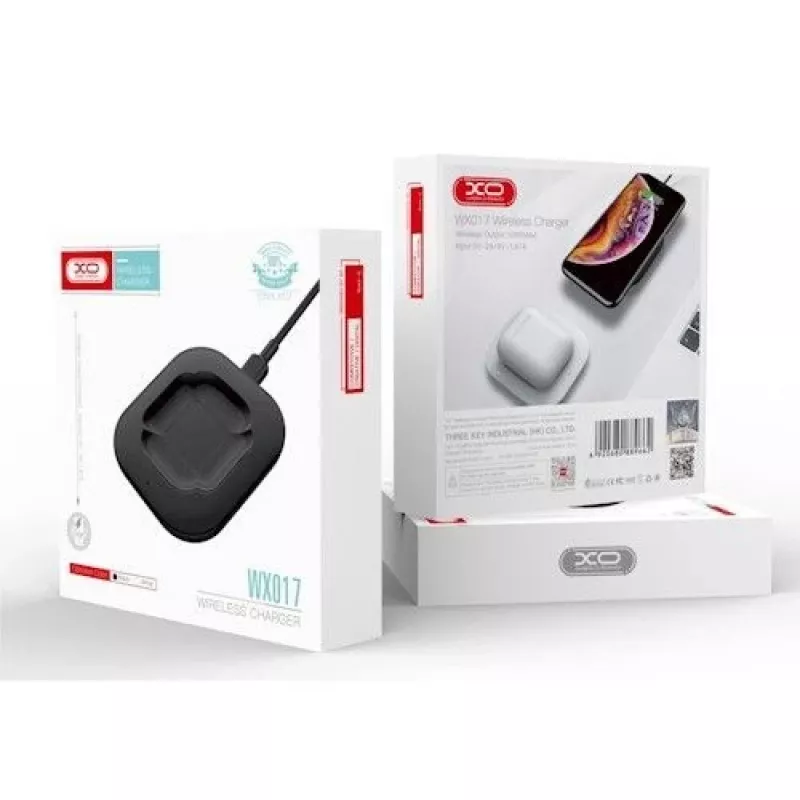 XO AirPods 2 - AirPods Pro bezdrôtová nabíjačka WX017 biela