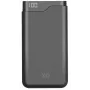 XQISIT powerbank 12.000 mAh rýchle nabíjanie čierna XQISIT 37828