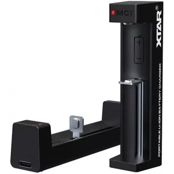 XTAR MC1 USB-C jednomiestna nabíjačka Li-ion batérií