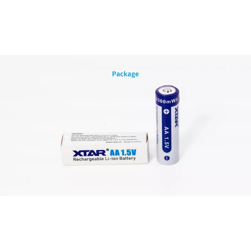 XTAR R6 AA 1.5V Li-ion 2000mAh batérie (4 ks balenie)