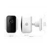 Yale SV-OC-1A-W Cube IP bezpečnostná kamera interiér & exteriér 1080p biela