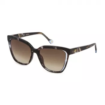 Yalea dámske slnečné okuliare SYA028N5503KA Havana acetátový rám hnedé gradientové sklá 55/17/140 mm