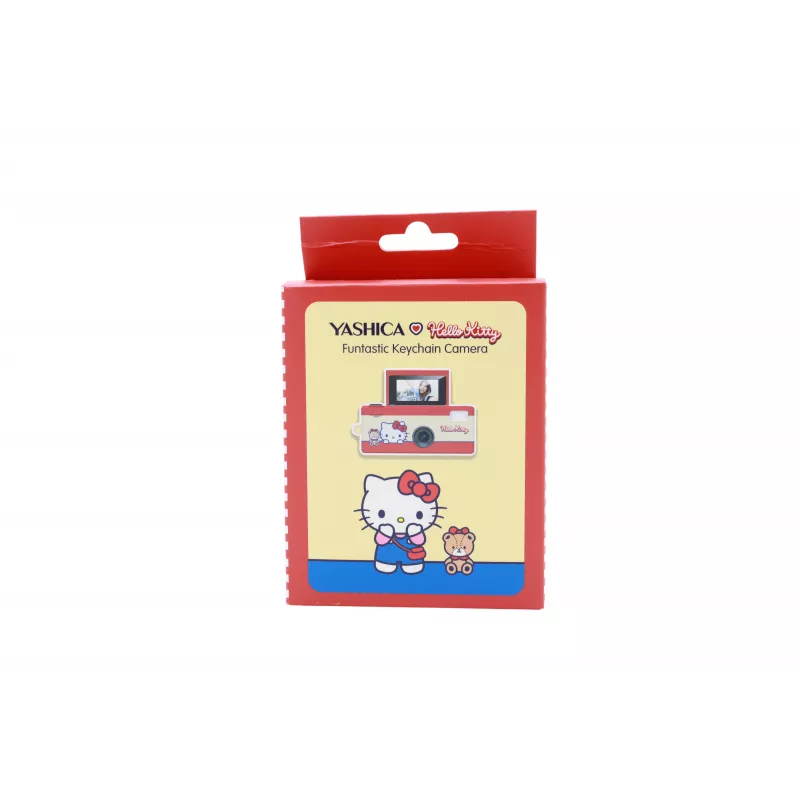 YASHICA Funtastic FASMNCK1 mini kamera na kľúče, Hello Kitty