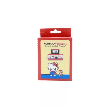 YASHICA Funtastic minikamera na kľúčenku HELLO KITTY, 2MP CMOS, HD 720p, USB-C