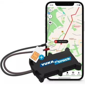 YUKAtrack easyWire 4G AIO GPS tracker do auta so SIM a dátovým flatom