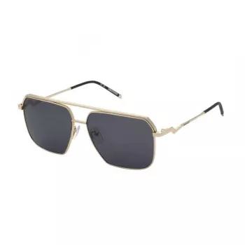 ZADIG & VOLTAIRE SZV413-580300 pánske slnečné okuliare čierny acetát sivé sklá 58mm
