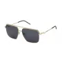 ZADIG & VOLTAIRE SZV413-580300 pánske slnečné okuliare čierny acetát sivé sklá 58mm