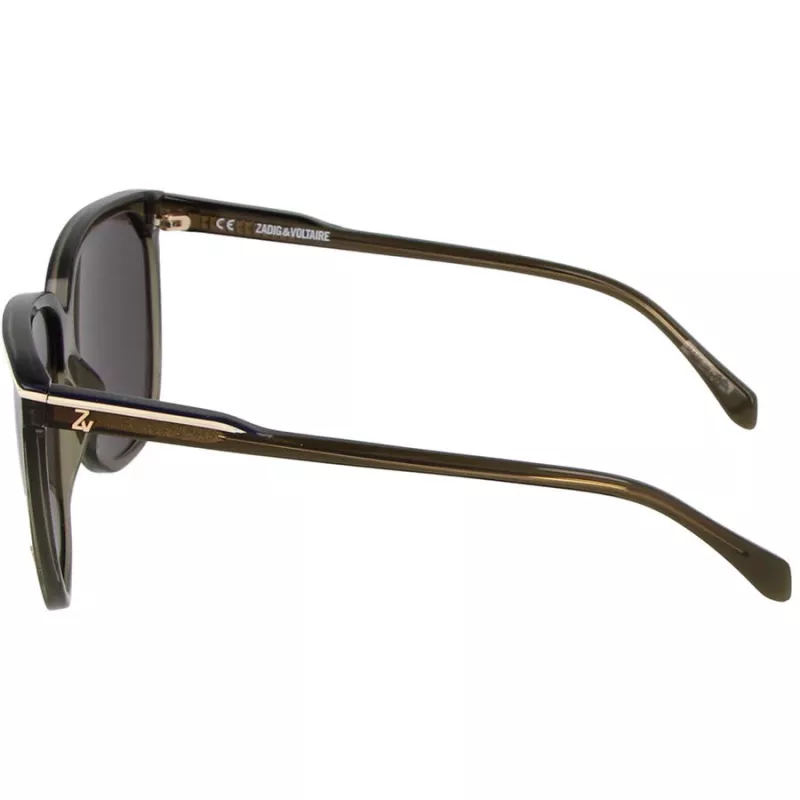 ZADIG & VOLTAIRE Unisex slnečné okuliare SZV306-63073M Havana Brown Gradient 63mm