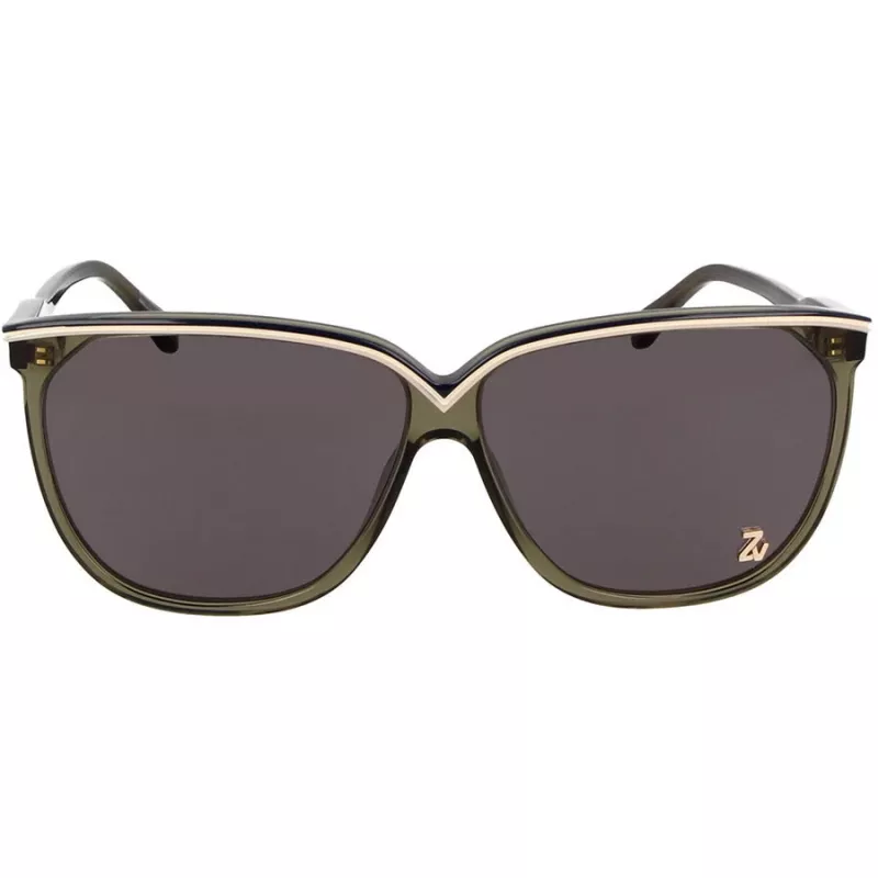 ZADIG & VOLTAIRE Unisex slnečné okuliare SZV306-63073M Havana Brown Gradient 63mm