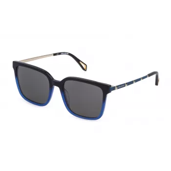 ZADIG & VOLTAIRE dámske slnečné okuliare Cat-Eye SZV308-550D79 čierna/sivá
