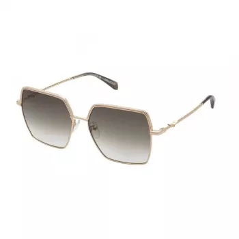 ZADIG & VOLTAIRE dámske slnečné okuliare SZV406-5608FC Havana hnedý acetátový rám hnedé gradientové sklá 56/17/140 mm