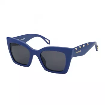 ZADIG & VOLTAIRE dámske slnečné okuliare SZV409-520D82 Havana acetát gradient sivá