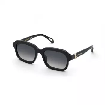 ZADIG & VOLTAIRE dámske slnečné okuliare SZV416-530700 Havana acetát hranatý rám hnedé sklá 53 mm