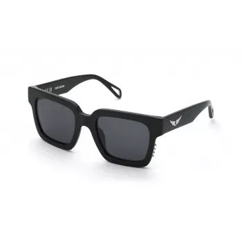 ZADIG & VOLTAIRE dámske slnečné okuliare SZV419V55700Y čierna/sivá 55 mm