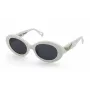 ZADIG & VOLTAIRE dámske slnečné okuliare SZV460S5303GF - čierny acetátový rám, sivé gradientové šošovky, 53 mm