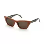 ZADIG & VOLTAIRE dámske slnečné okuliare SZV419 havana acetát hnedé gradientové sklá 55/16/140 mm