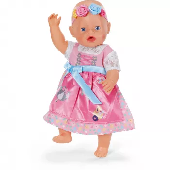 ZAPF CREATION BABY born Dirndl 43cm oblečenie pre bábiku