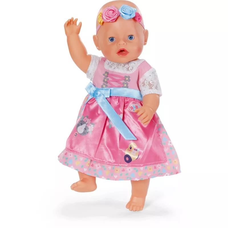 ZAPF CREATION BABY born Dirndl 43cm oblečenie pre bábiku