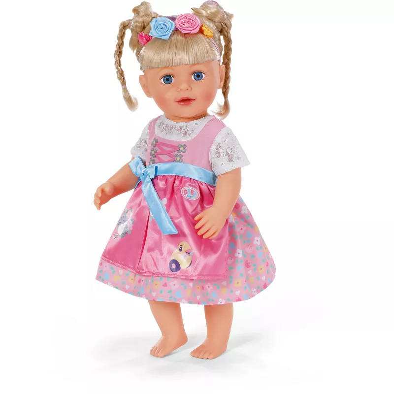 ZAPF CREATION BABY born Dirndl 43cm oblečenie pre bábiku