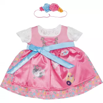 ZAPF CREATION BABY born Dirndl 43cm oblečenie pre bábiku