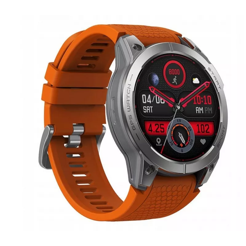 Zeblaze Stratos 3 Orange smartwatch AMOLED 1,43 palca GPS 5ATM 400mAh