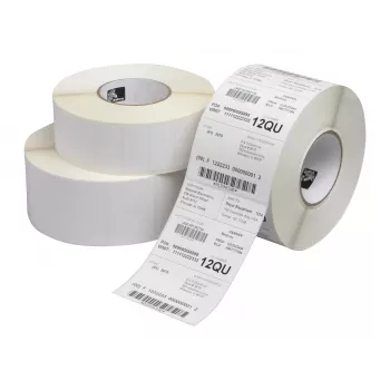 Zebra Z-Perform 1000T odnímateľné papierové termotransferové etikety 38,1 x 25,4 mm, 2580 etikiet/rolka