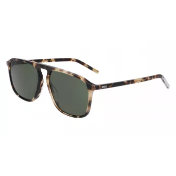 ZEISS MAN slnečné okuliare ZS22507S57162 obdĺžnikový acetátový rám čierne sivé šošovky 57/16/145 mm